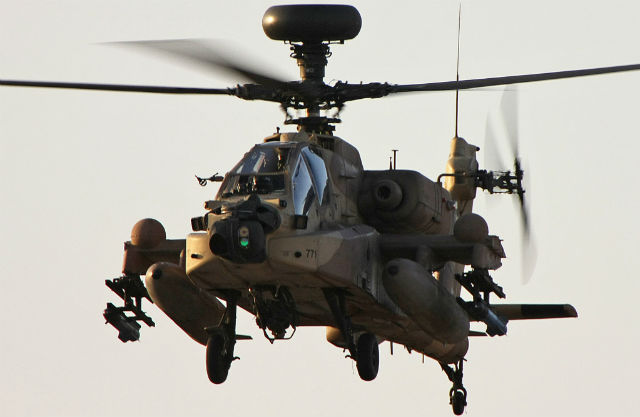 Israeli Apaches get self-defence enhancement