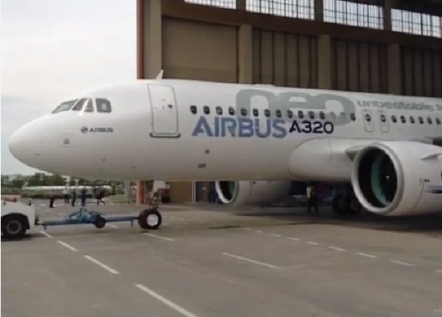 Picture Airbus Rolls Out A320neo