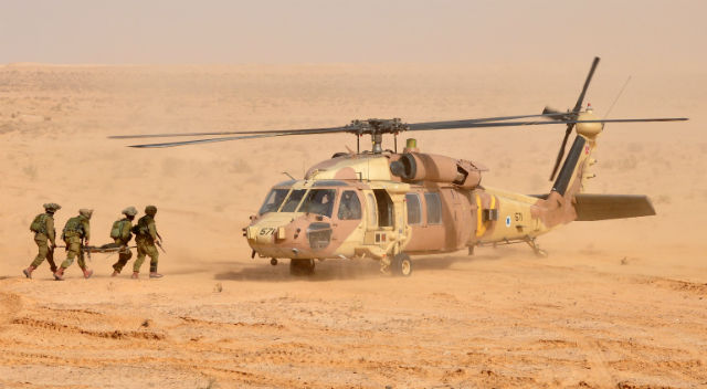 Israeli Black Hawk crews hone flying tactics