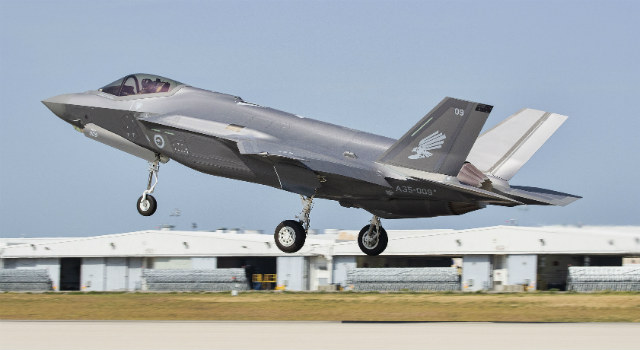 RAAF combat squadron receives first F-35A