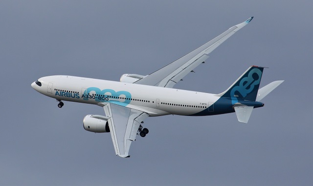 PICTURES: A330-800 returns after successful first flight