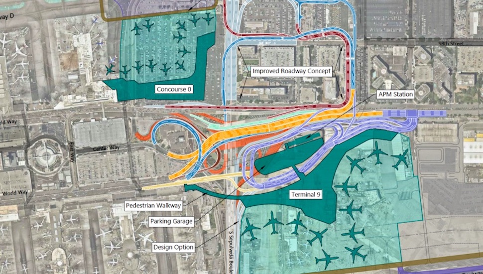 LAX plans concourse 0 and terminal 9 expansions